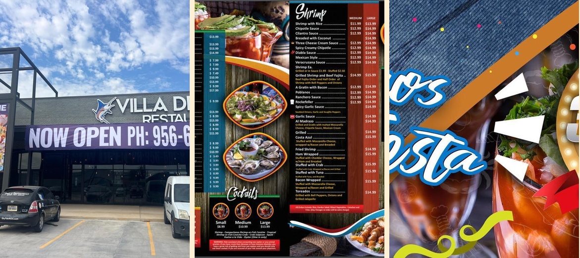 Villa del Mar Restaurant Edinburg Edinburg